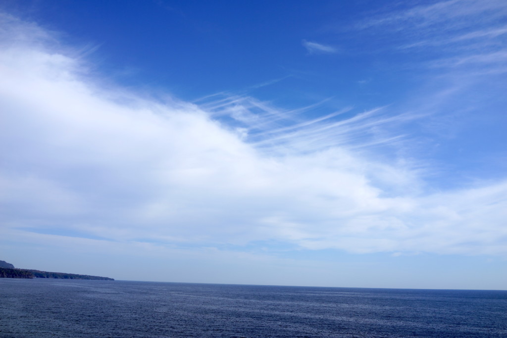 フリー画像素材 伊豆の空と雲と海 フリー素材のaphoto アフォト
