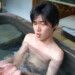 長風呂でのぼせ始めてきた男性